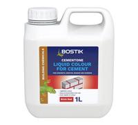 Bostik Cement Colours Red Liquid Colour, 1L Jerry Can 1.26Kg