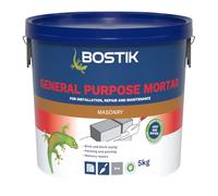 Bostik Cementone General Purpose Mortar, Pre-Mixed, Easy to Use, for Interior & Exterior Repairs & Maintenance, Colour: Grey, Size: 5kg