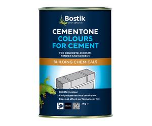 Bostik Cementone No1 Powder Cement Colour - 1kg - Black