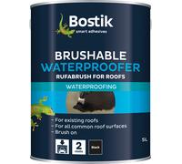 Bostik Cementone Rufabrush All Weather Roof Coating 5ltr - Black