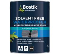 Bostik Cementone Waterproof Bituproof Roofing Emulsion 5ltr - Black