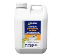 Bostik Cempolay Universal Primer 2.5L - Water-Based, Solvent-Free Acrylic Floor Primer for Porous & Non-Porous Surfaces and quick drying ready mixed bonding agent