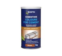 Bostik Cement Colour Cementone No1 - For Concrete, Mortar, Render & Screeds - Russet Brown 1kg