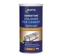 Bostik Cement Colour Cementone No1 - For Concrete, Mortar, Render & Screeds - Russet Brown 1kg