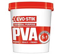 EVO-STIK General Purpose PVA White - 1l - Adhesive, Primer, Sealer and Dustproofer - For Interior Use