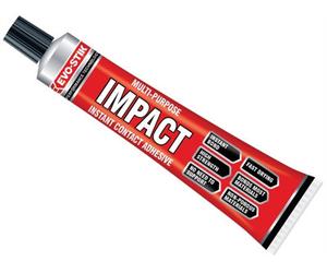 Bostik Evostick Impact Instant Contact Adhesive Multi-Purpose Fast Drying 30G Tube
