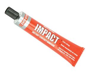 Bostik Evostick Impact Multi-Purpose Instant Contact Adhesive High Strength 65G Tube
