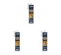 Bostik Express Pointing Mortar Buff - 310ml - Ready-to-Use - Brick & Masonry Joint Repair Sealant - Weather Resistant - Overpaintable (Pack of 3)