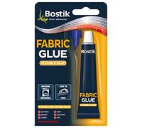 Bostik Fabric Glue 20ml - Ultra Strong and Long Lasting - Withstands Machine Washing and Ironing