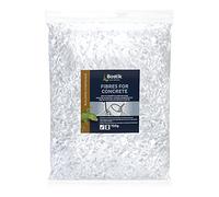 Bostik Fibres for Concrete, Reduce Cracking, Crazing and Shrinkage in Non-Structural Concrete and Mortar, Size: 750g