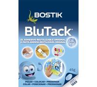 Bostik Findley Blu-tack Adhesive Sealant 57g 1689 | Adhesive Sealant - Metable and Reusable - Fixing All Types of Objects - Cleans - Safe and Easy to Use