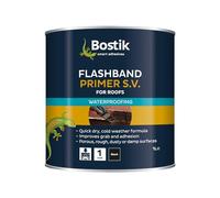 Bostik Flashband Primer S.V. for Roofs, Primer for Flashing Tape Black - 1L - Improves Grab and Adhesion