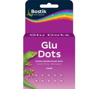 Bostik Glu Dots Extra Strength Permanent 10mm On A Roll Pack Of 200 (6 Packs)