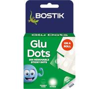 Pack of 200 Bostik Glu Dots on Roll Removable