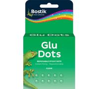 Bostik Glu Dots Removable On A Roll 10mm On A Roll Pack Of 200 (2 Packs)