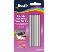 Bostik Handy Glue Gun Replacement Glue Sticks Size 100mm X 7mm Dia Pack Of 14 (2 Packs)