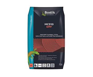 Bostik MC310 OPF Class C2TE S1 Tile Adhesive, Designed For Large Format Floor Tiles, Swimming Pools And Wet Rooms, For Internal and External Use. White, 20kg