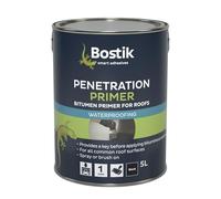 Bostik Penetration Primer For Roofs, A General Purpose, Highly Penetrative, Thin Bituminous Primer 5 Litre