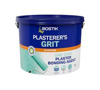 Bostik Plasterer’s Grit, Plaster Bonding Agent Green - 10l - No Mixing - Suitable For Interior Use - Easy to Apply