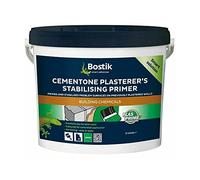 Bostik Plasterer’s Grit, Plaster Bonding Agent, No Mixing, Suitable For Interior Use, Easy to Apply, Colour: Green, 5L