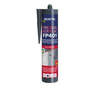 BOSTIK Pro-Sealant FP401 Professional Grade Fire Resistant Acrylic Sealant, For Internal Use, Colour: White, 310ml