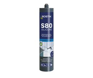 Bostik Pro Sealants S80 Glazing Silicone - 310ml - Clear