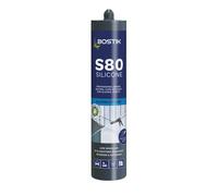 Bostik Pro Sealants S80 Glazing Silicone - 310ml - White