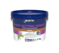 Bostik Cementone Rapid Setting Cement, For Interior & Exterior Use, Waterproof, Colour: Grey, 2.5kg,packaging may vary