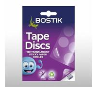 Bostik Sticki Discs Pack of 120, Clear