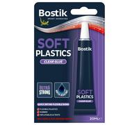 Bostik Soft Plastics Clear Glue 20Ml (1 Pack)