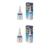 Bostik Super Glue Bundle: Clear Gel 50g + Liquid 50g - Extra Strong, Fast-Setting, Multi-Purpose Adhesive for Wood, Plastic, Metal, Glass & Porcelain