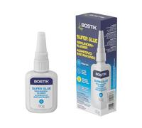 Bostik Super Glue Clear Gel 50g - Extra Strong, Fast-Setting & Non-Drip - Multi-Purpose Adhesive for Wood, Plastic, Metal, Glass, Porcelain and More - Ideal for Repairs in Homes, Offices & Schools