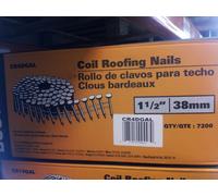 Bostitch 15 Degree Roofing Nails. Galvanised, fit Bostitch RN46 Nailer 19mm-45mm