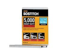 BOSTITCH BTA704-5C Heavy Duty Domestic Use Staples, 1/4 x 2/5-Inch, 5000-Pack