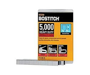 BOSTITCH BTA706-5C Heavy Duty Construction Staples, 3/8 x 2/5-Inch, 5000-Pack