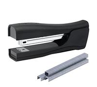 Bostitch Dynamo Stand-Up Stapler with Integrated Staple Remover and Staple Storage (B696-BLK)