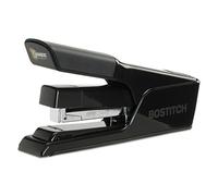 Bostitch EZ Squeeze 40 Sheet Flat Clinch Desktop Stapler, Reduced Effort, Black (B9040)
