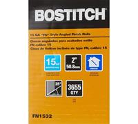Bostitch FN1532 15 Gauge Angled Galvanised Finish Nails 50Mm (Pack 3655)