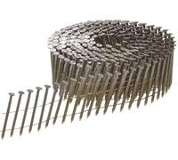 Bostitch Galvanised Ring Shank Coil Nails 2.3 X 50mm - Pack Of 13200 For Heavy-Duty Nailing