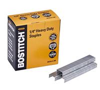 Bostitch Heavy Duty Premium Staples, 2-25 Sheets, 0.25 Inch Leg, 5,000 Per Box (SB351/4-5M)