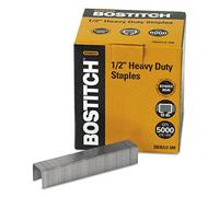 Bostitch Heavy Duty Premium Staples, 55-85 Sheets, 0.5-Inch Leg, 5,000 Per Box (SB351/2-5M)