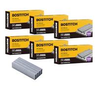 Bostitch Office 30,000 Standard Staples, 1/4" Length, Full Strip Staples, 210/Strip, 5000 Per Box, 6-Pack