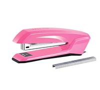 Bostitch Office Ascend 3 in 1 Stapler Integrated Remover & Staple Storage, 420 Staples Included, 20 Sheet Capacity, Lightweight, Pink