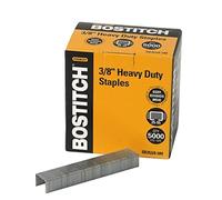 Bostitch Office Heavy Duty Premium Staples, 25-55 Sheets, 0.375 Inch Leg, 5,000 Per Box (SB353/8-5M)