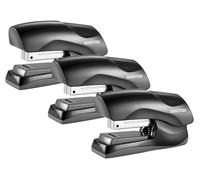 Bostitch Office Heavy Duty Stapler, 40 Sheet Capacity, No Jam, Half Strip, Fits into The Palm of Your Hand, for Classroom, Office or Desk, Black, 3-Pack