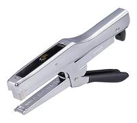 Bostitch Office Plier Stapler, 20 Sheet Capacity, EZ Squeeze Handle, Reduced Effort, No Jam Technology, Chrome