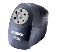 Bostitch Office QuietSharp 6 Electric Pencil Sharpener, Heavy Duty Classroom Sharpener, Size Selector with 6 Different Sizes, Perfect for Classroom and Homeschool Use, Black
