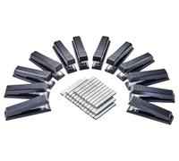 Bostitch Office Stapler, No-Jam Premium for Desktop, Includes 1,250 Staples, Full-Strip, 25 Sheet Capacity, Black, Pack of 12