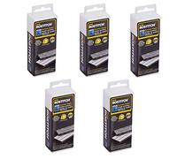 Bostitch Premium Standard Staples in Clear Plastic Box, 1/4 Inch Leg, 5,000 Per Box (SB10), 5 Pack