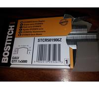 Bostitch STCR5019 Series 11mm crown Staples. Lengths 6mm 10mm or 14mm